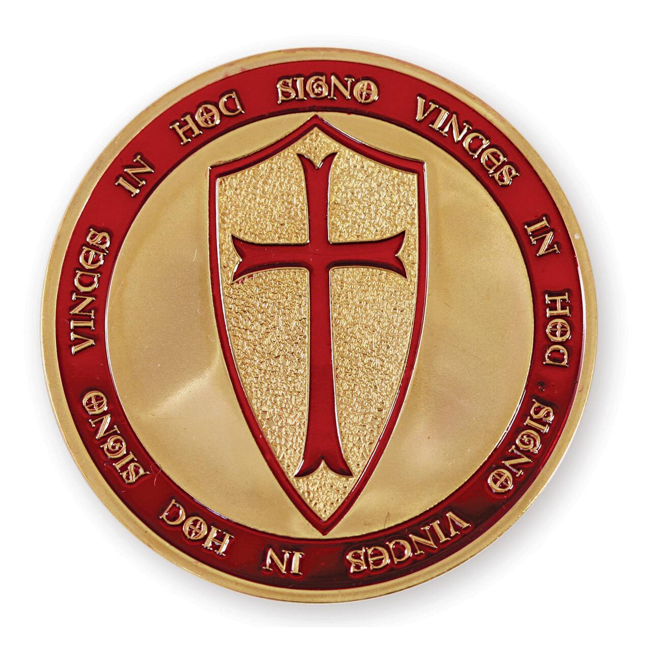 24k Gold Crusader Coin with Display Case